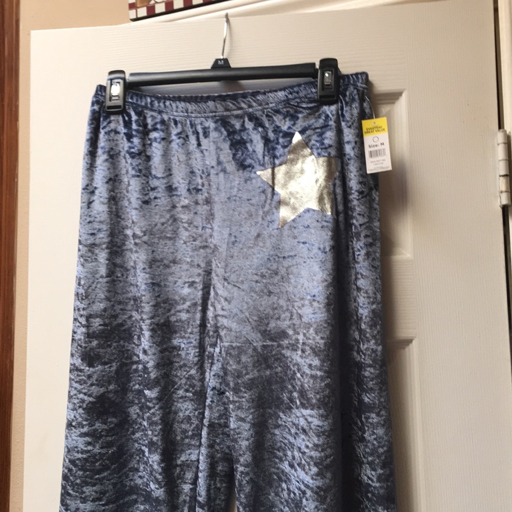 Velvet blue with a star